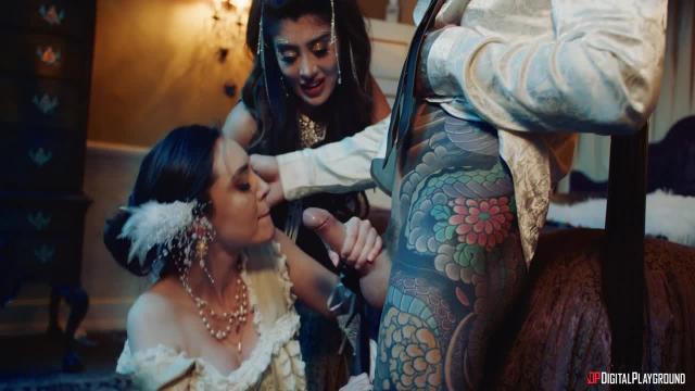 Тройничок для лихих аристократок - Скачать и смотреть порно видео